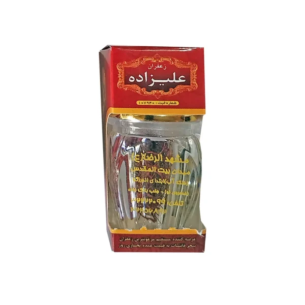 زعفران نیم گرمی سرگل ممتاز مخصوص(نگین) قائنات امسالی